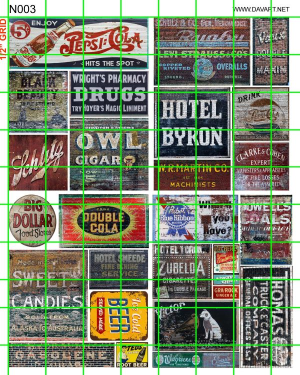 2013 DAVE'S DECALS HO VINTAGE BEER SIGNS BLATZ JAX FITGERS POINT and MORE 