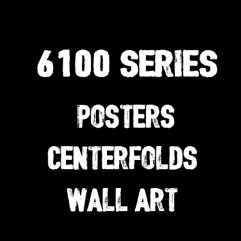 6100, 6200 - POSTERS, CENTERFOLDS, WALL ART, HOLIDAY DECALS